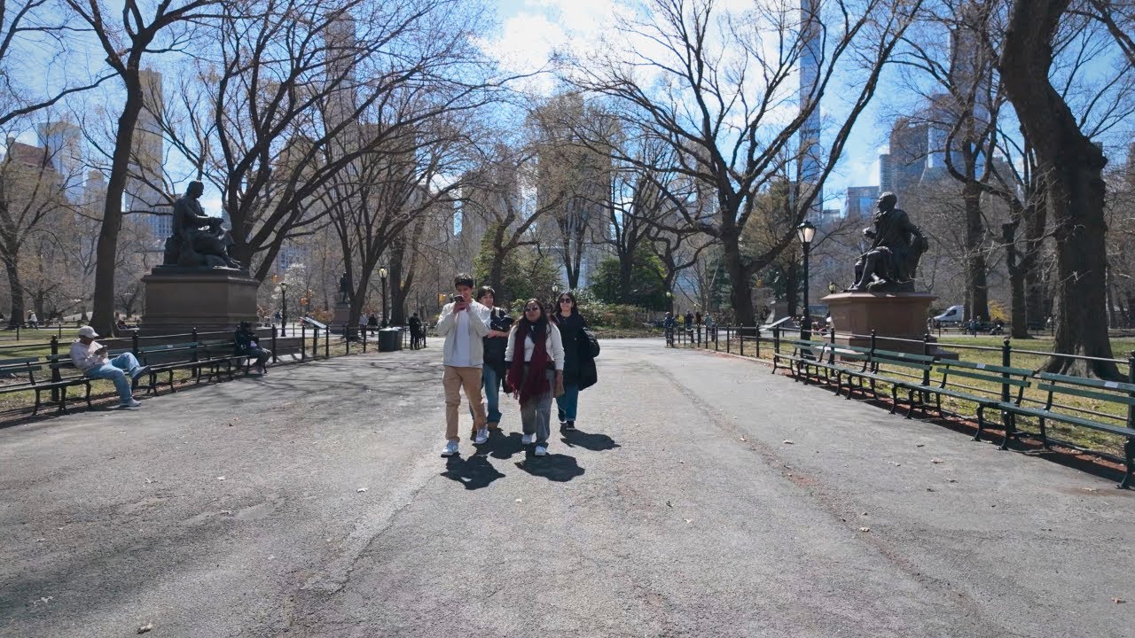 NYC Walk - Central Park in Early Spring | 4K HDR