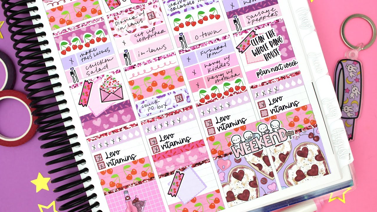 Plan with Me ||  February Plan With Me || Sugar Pop Fizz