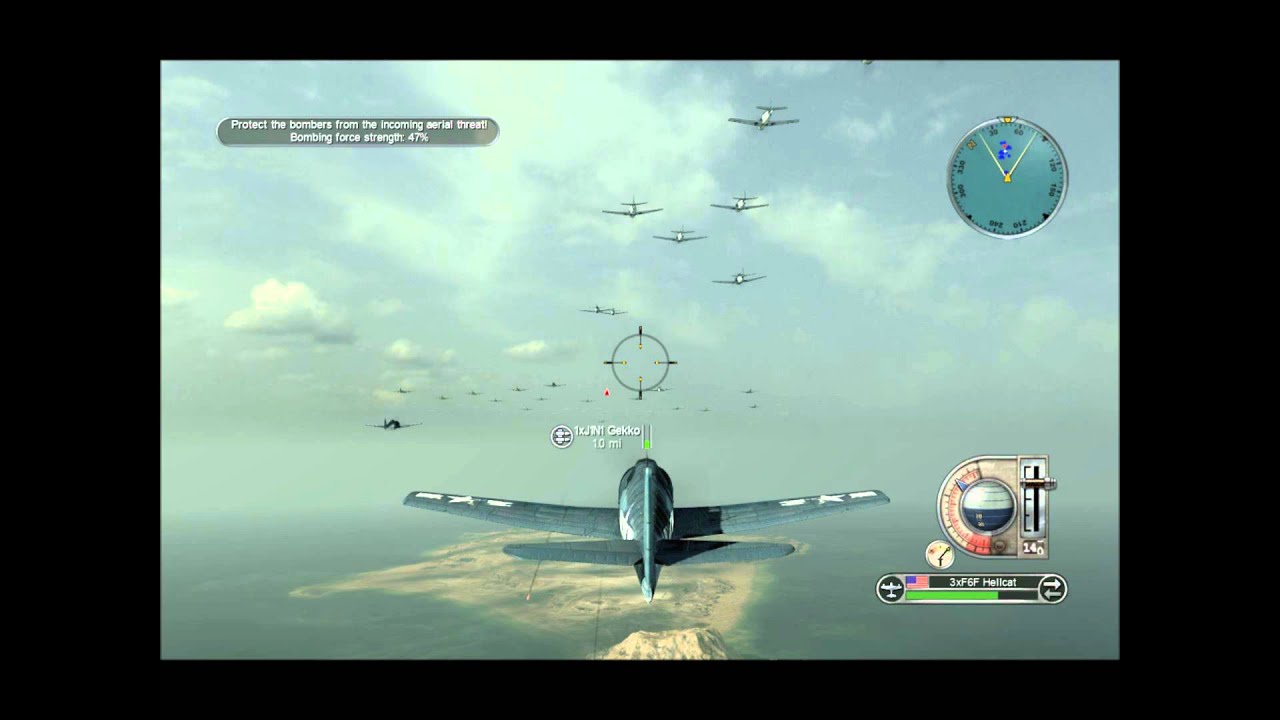 Battlestations Pacific US Plane theme (Go Wildcats)