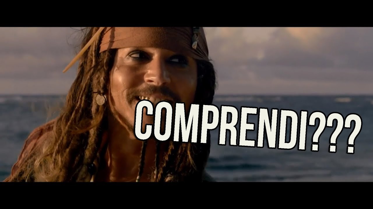 COMPRENDI??? || COMPILATION Pirati dei Caraibi 1-2-3-4