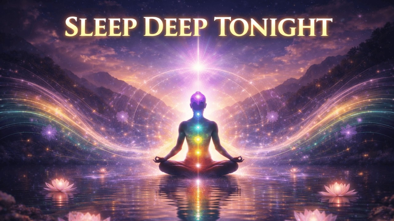 Deep Sleep Healing | Tibetan Singing Bowls & 432Hz Chakra Frequencies | Stress Relief & Relaxation