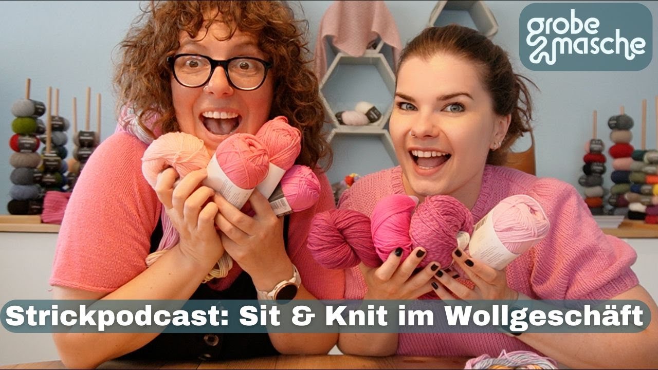 Stricknadeln im Flugzeug und Sommergarne | Sit & Knit im Wollgeschäft Grobe Masche