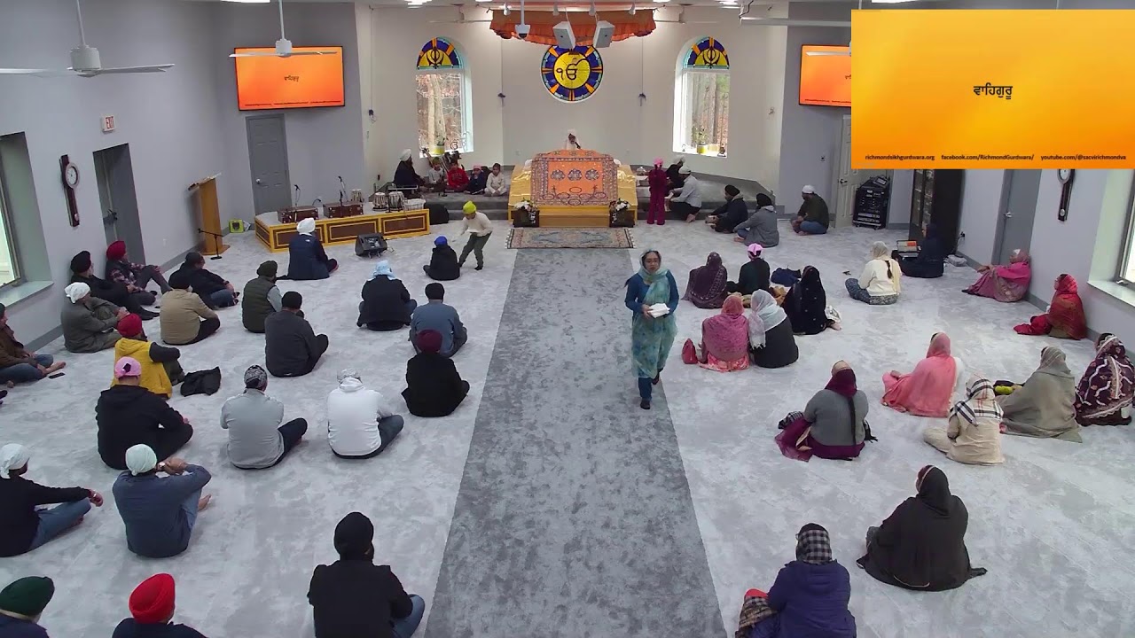 SACVI Richmond Gurudwara Sahib Diwan 12/14/2025 sunday diwan