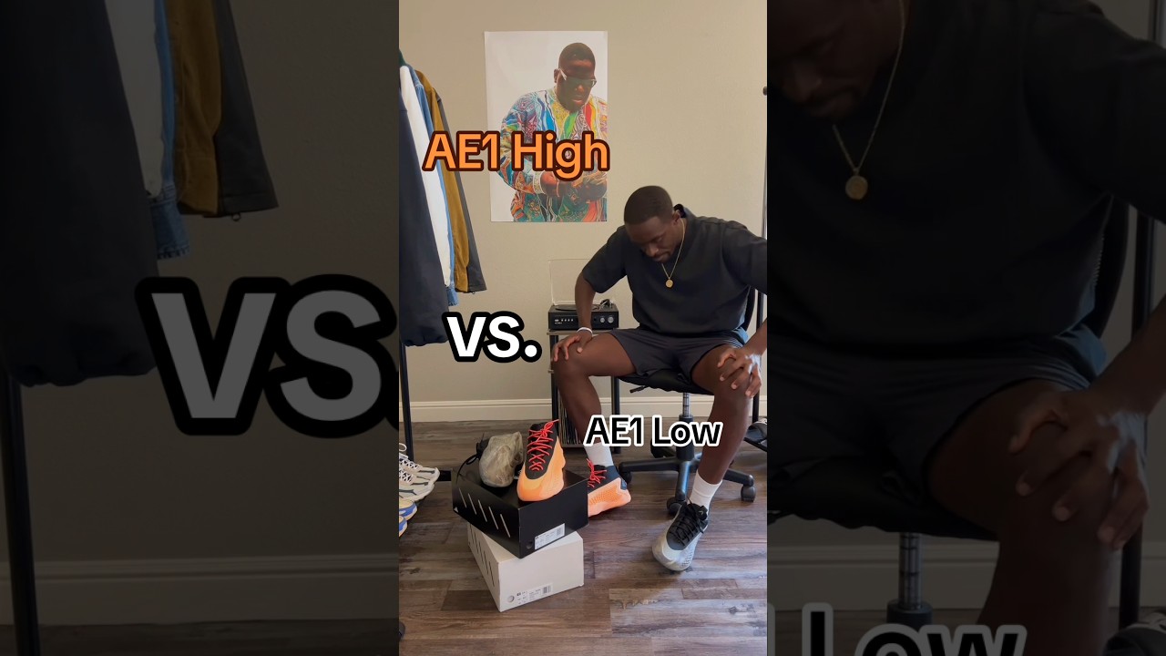 WHICH PAIR?! Adidas AE1 High vs. Adidas AE1 Low 🔥 #shorts #adidas #anthonyedwards #sneakers #ae1