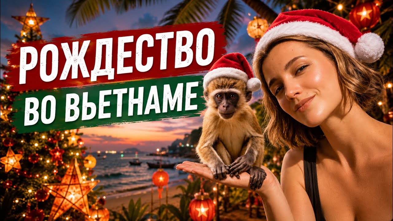 VLOG #2 - ВЬЕТНАМ - Рождество в Фукуоке 🎄Вьетнам без фильтров