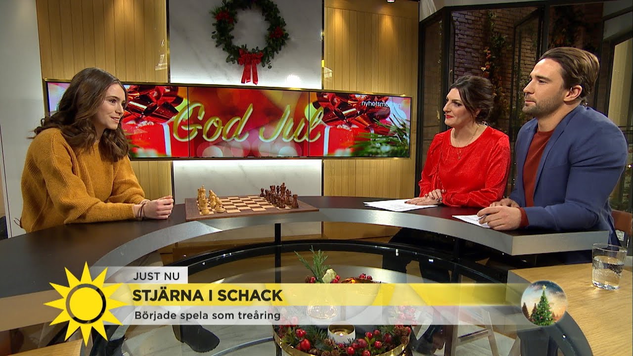 16-åriga Anna har spelat i schack-OS – 