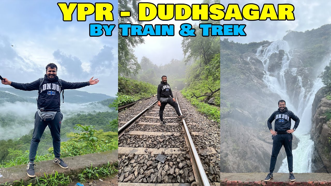 Train Journey BENGALURU to DUDHSAGAR😍 | Full Travel Experience