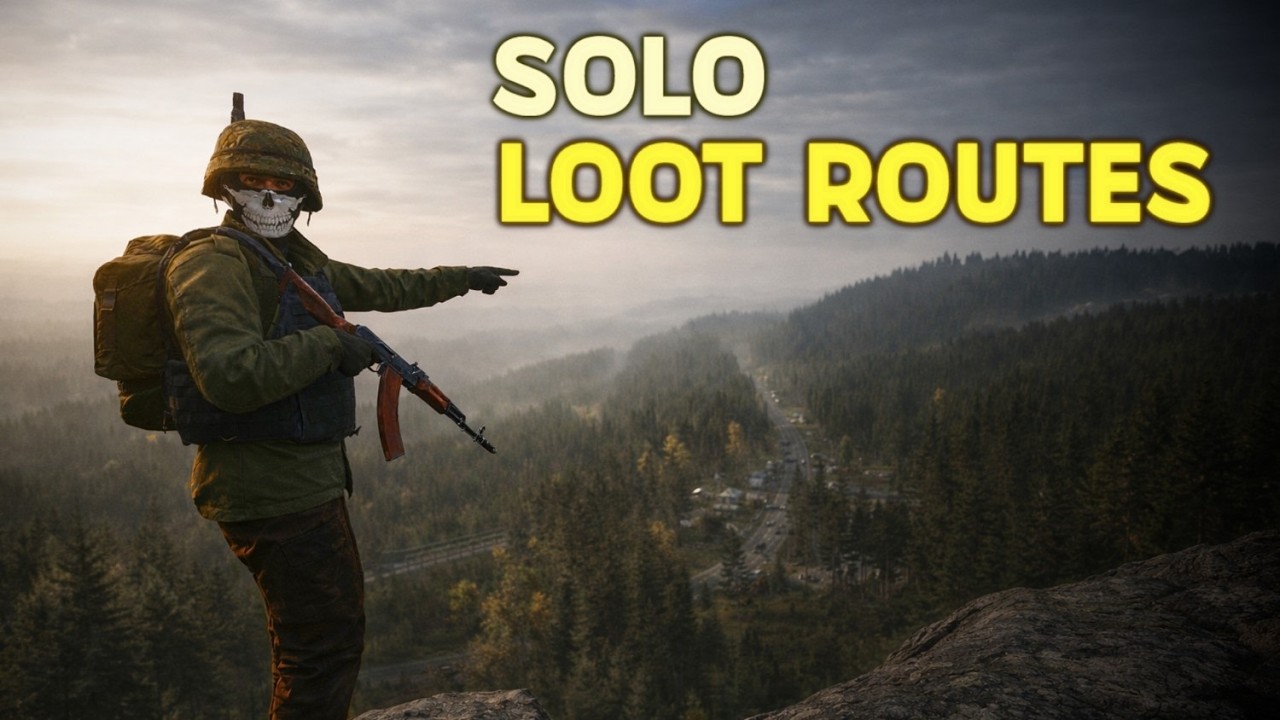 DayZ Chernarus Solo Loot Routes