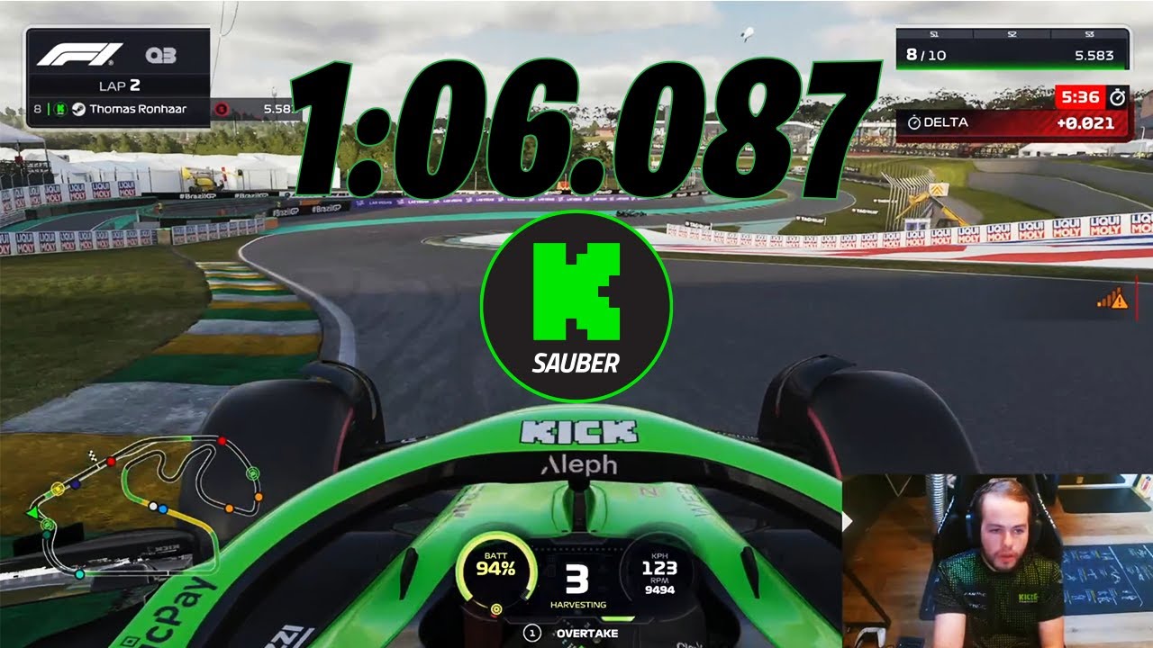 F1 25 Brazil Track Guide PSGL F1 Q ft. Thomas Ronhaar 1:06.087