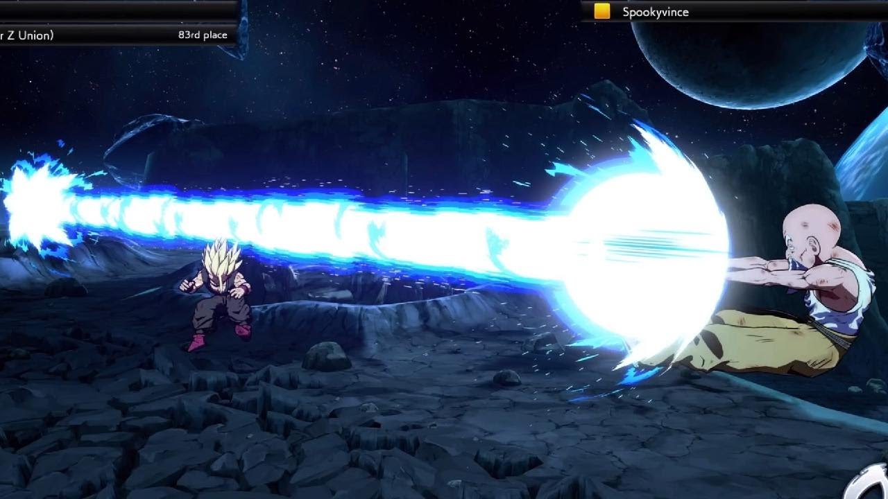 DRAGON BALL FighterZ GTGoku Roshi SS3 gotenks vs SSBGogeta Vegeta SS2Gohan