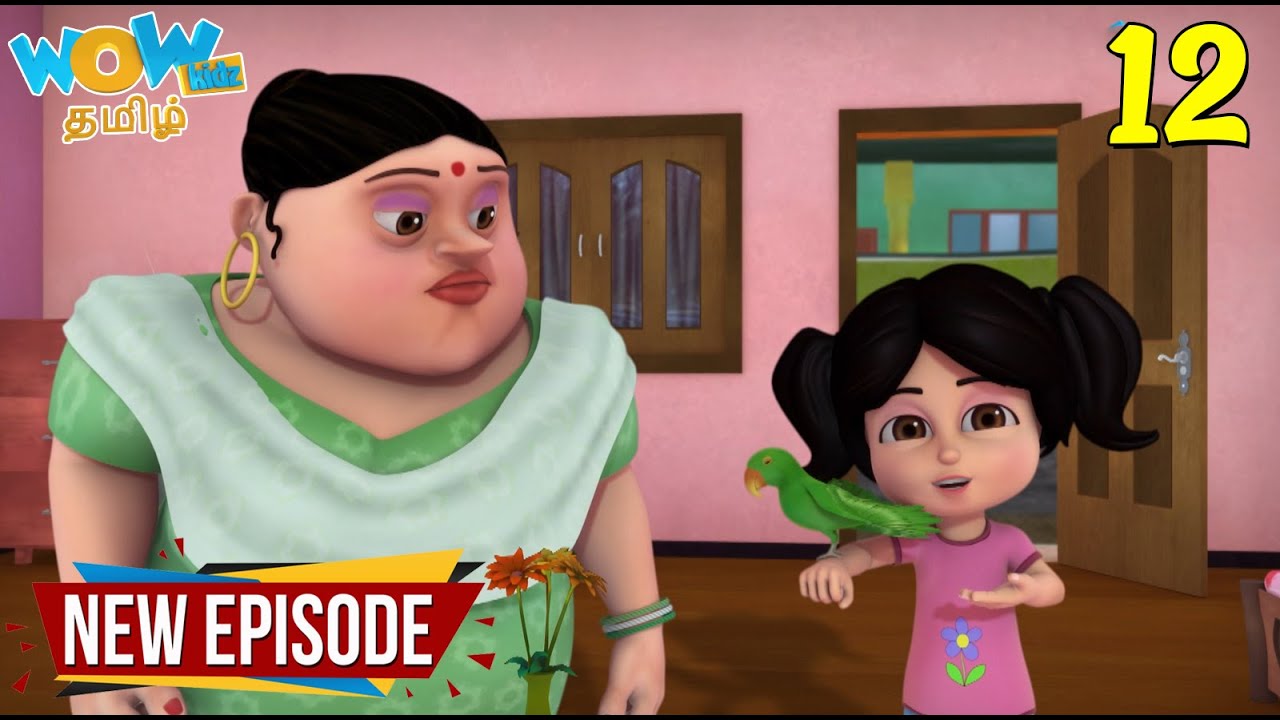 Vir The Robot Boy In Tamil | The Thief Parrot | Tamil Cartoon Stories For Kids | WowKidz தமிழ்