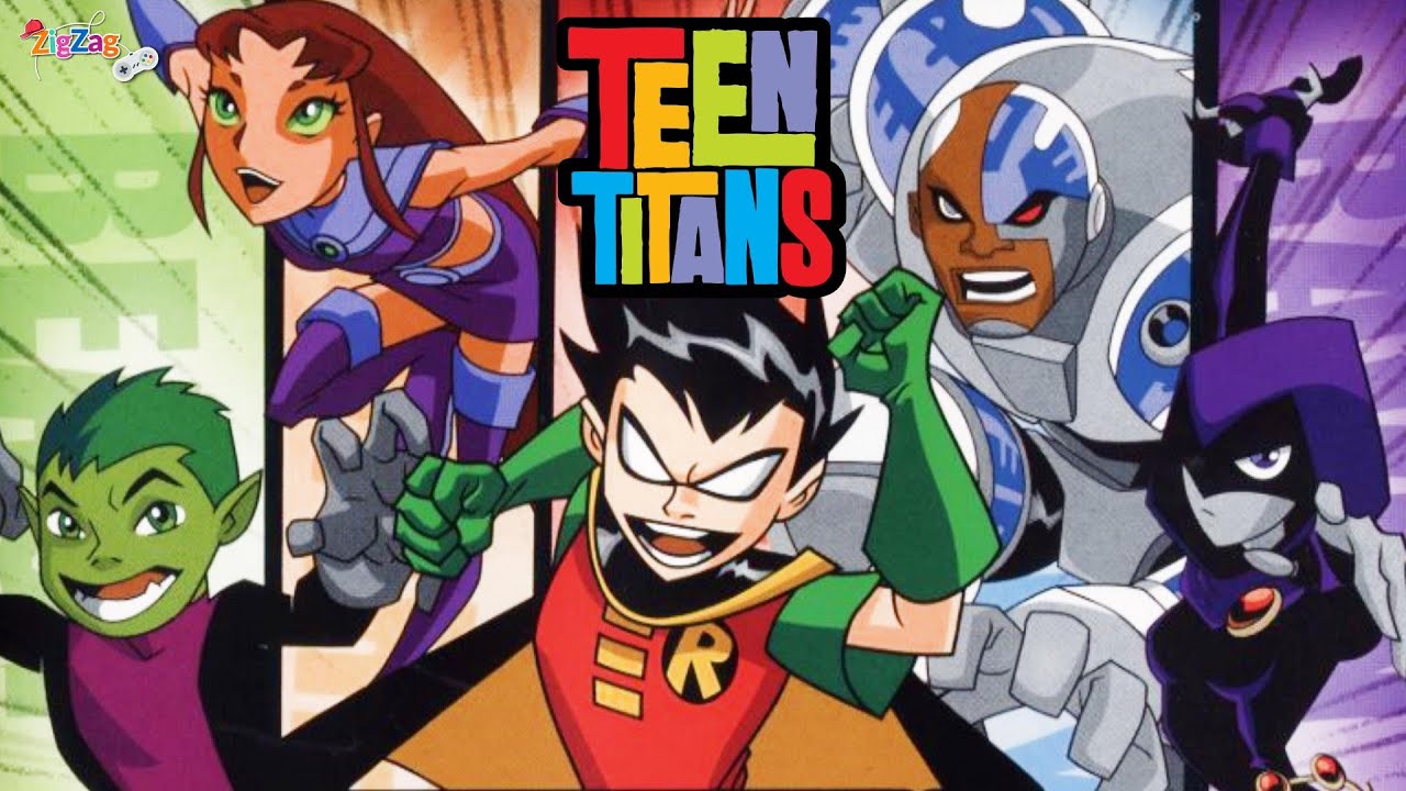 Teen Titans | All Cutscenes Movie Full Game | ZigZagGamerPT