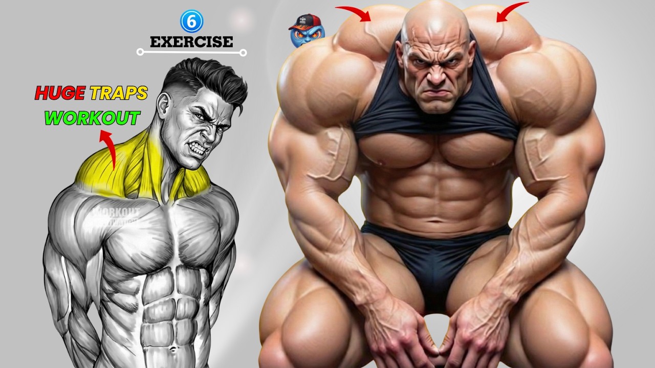 6 Exercises to Grow Huge, Powerful Trapezius Muscles