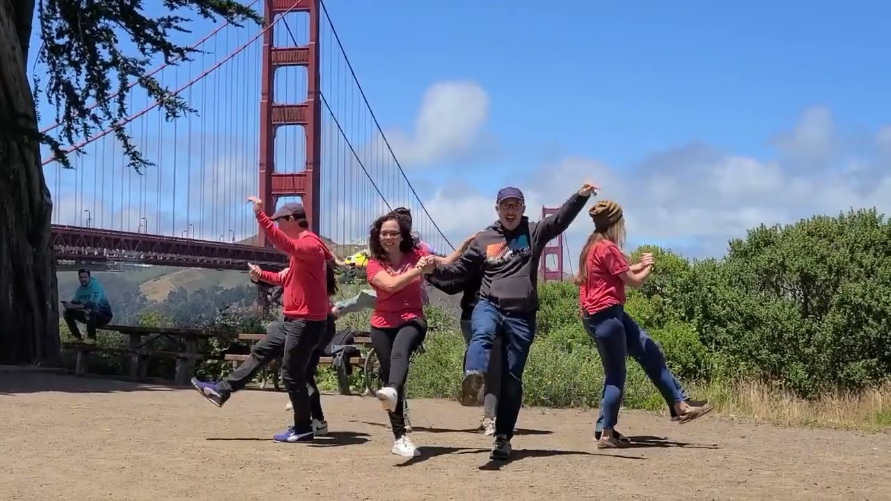 Tucson Casineros dancing on a beautiful San Francisco afternoon
