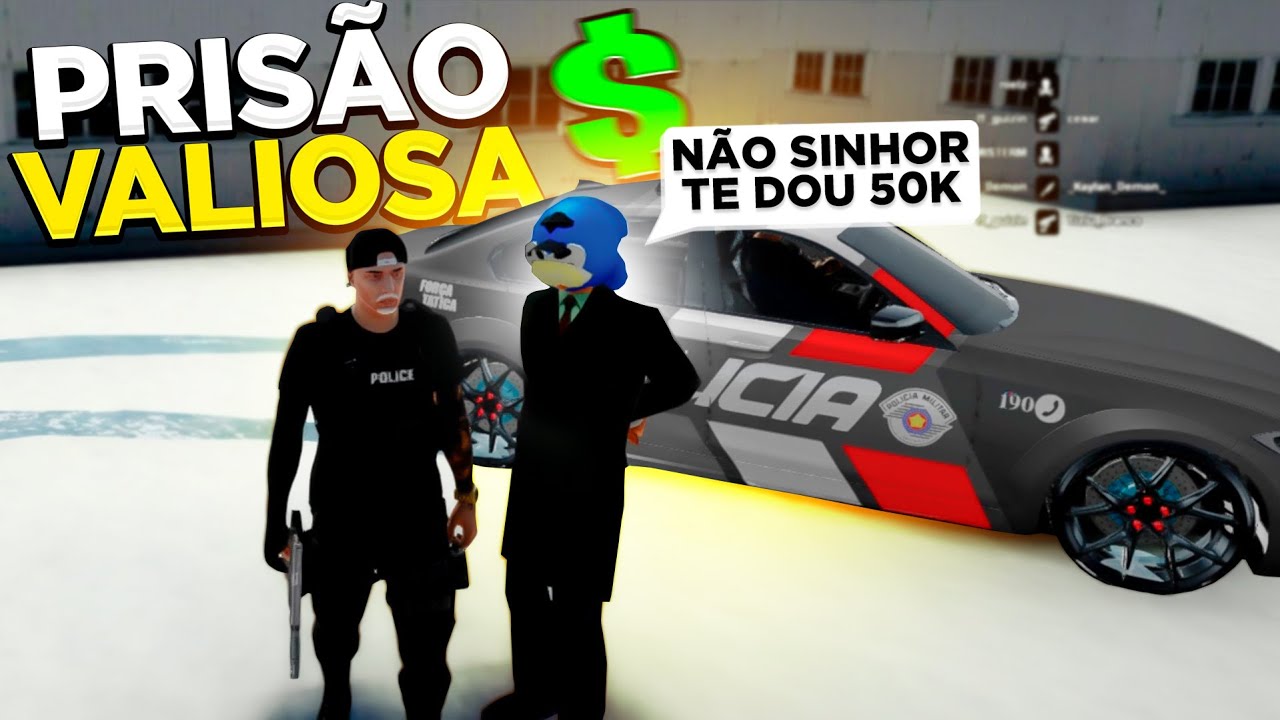 MINHA PRIMEIRA PRISÃO VALIOSA 🤑💰 RUMO AOS 10 MILHÕES no GTA HZRP #27