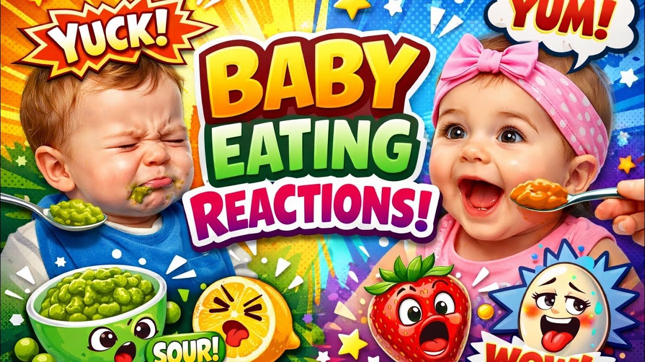 Cute Baby Eating Reactions Compilation 😍 Sweet vs Sour