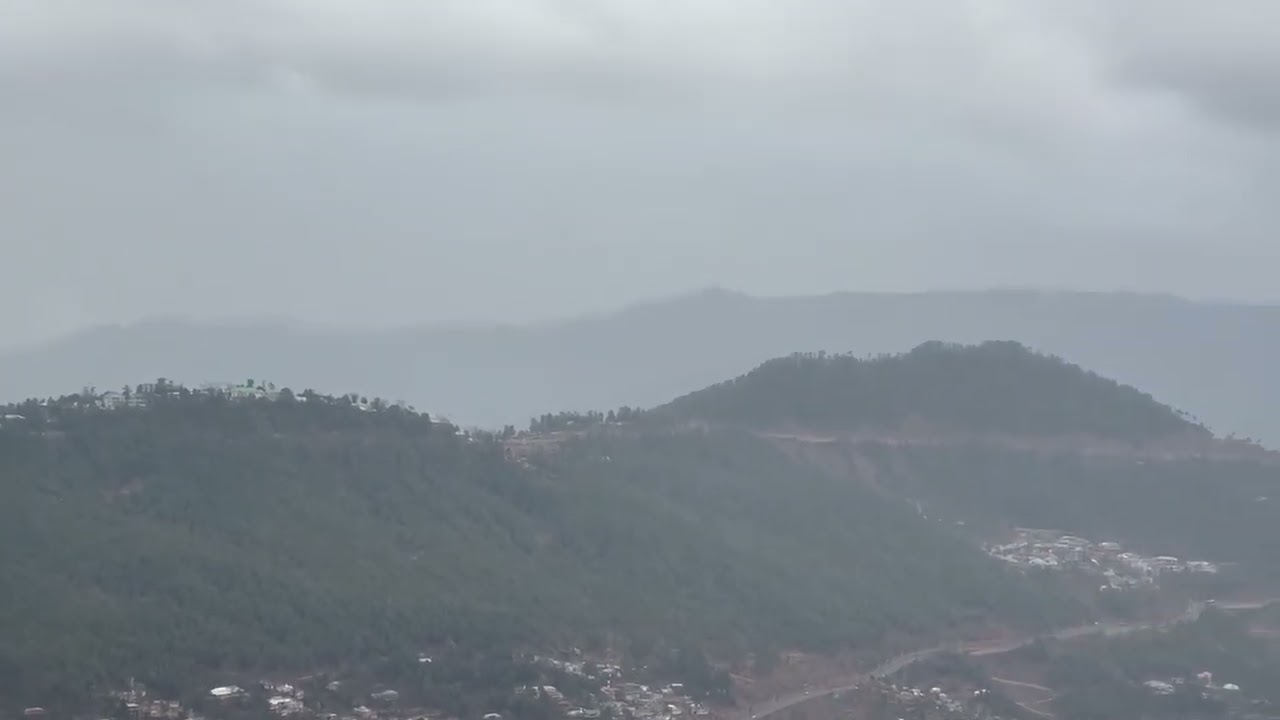 Murree Hill Station Live Weather Heavy Rain Cold Winds and Snow Forecast | Snowfall Expected Soon