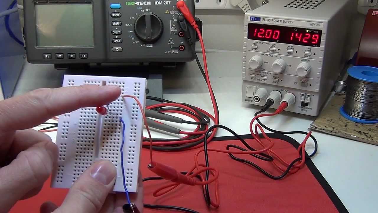 Electronics Tutorial #5 - Ohm's Law Pt 2 - Application:LED Resistor, Voltage Divider, Current Shunt