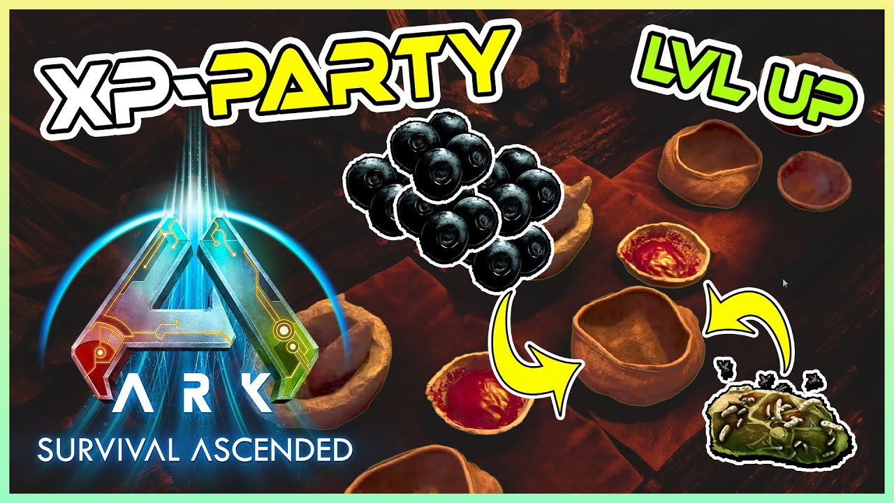 ARK Survival Ascended - 6 - XP-Party - Schnell Leveln ⭐ ASA Let's Play deutsch | German