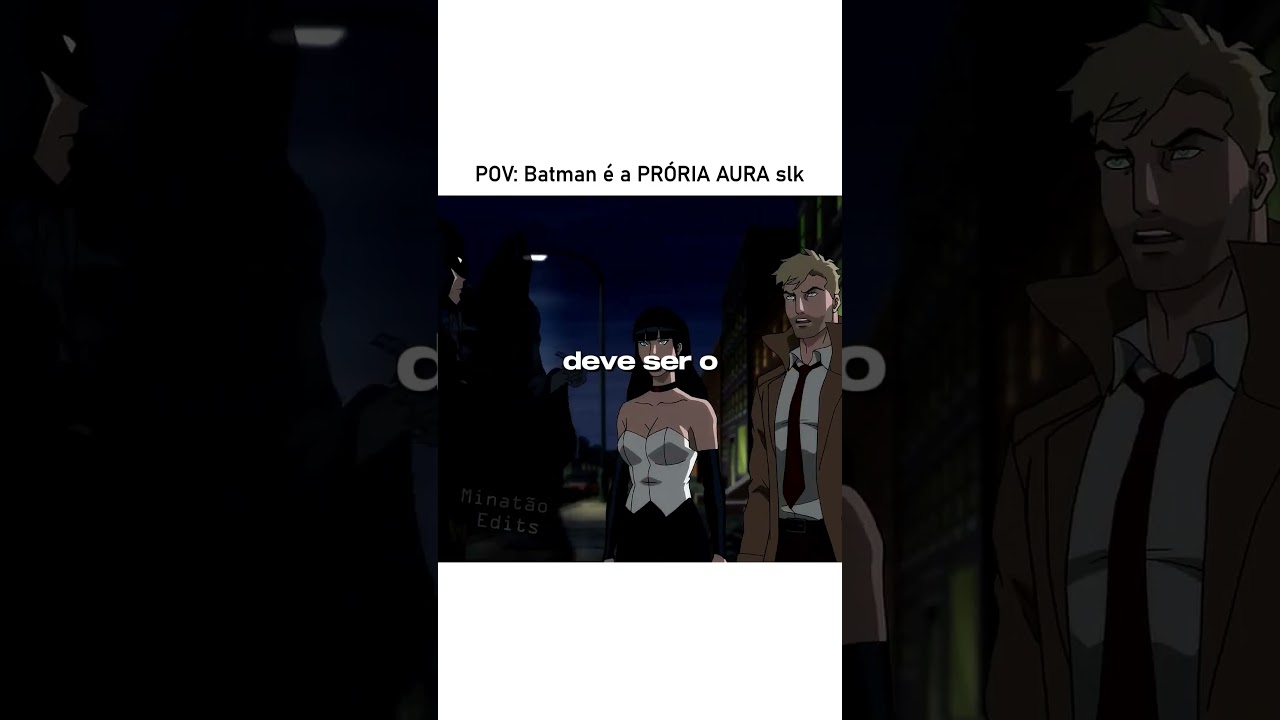 N&atilde;o h&aacute; ningu&eacute;m que n&atilde;o se assuste com o Batman #edit #viralvideo #filmes #superman #shorts