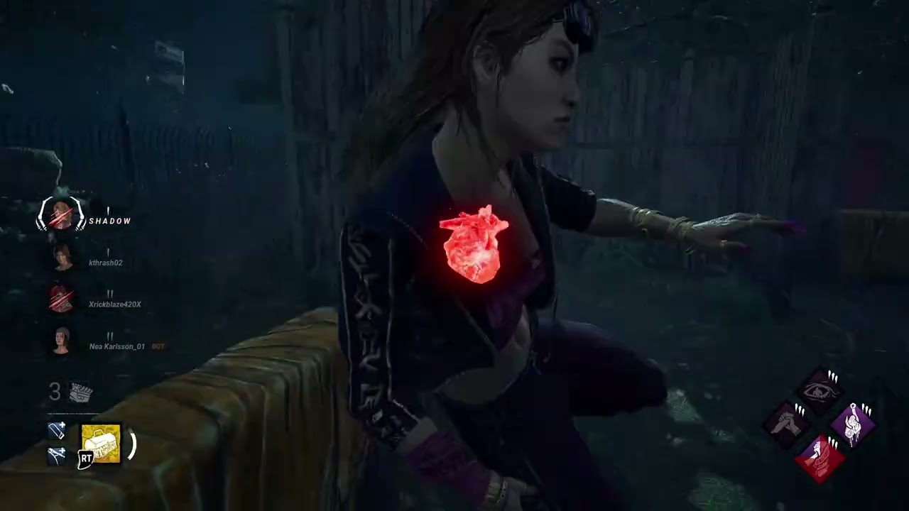 my time playing dead by daylight