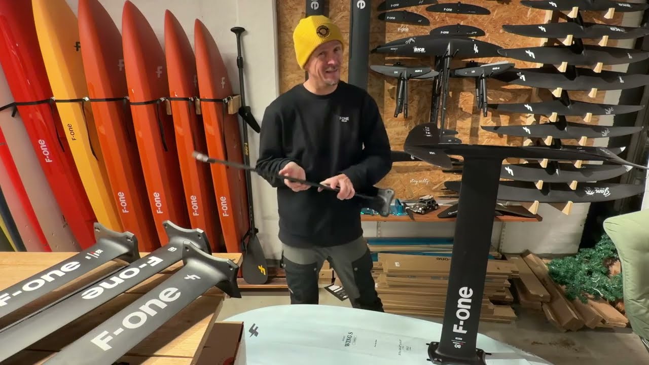F ONE Släpper nytt Titan 2 Foil System -  Deep Dive ( in Swedish)