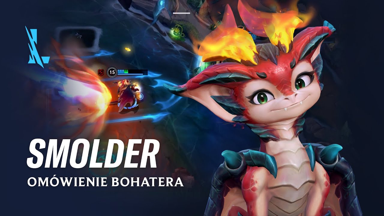 Omówienie bohatera – Smolder | Rozgrywka – League of Legends: Wild Rift