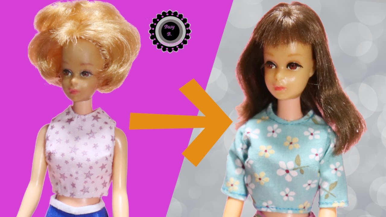 Sewing a Cute Sleeveless Doll Top with Floral Fabric