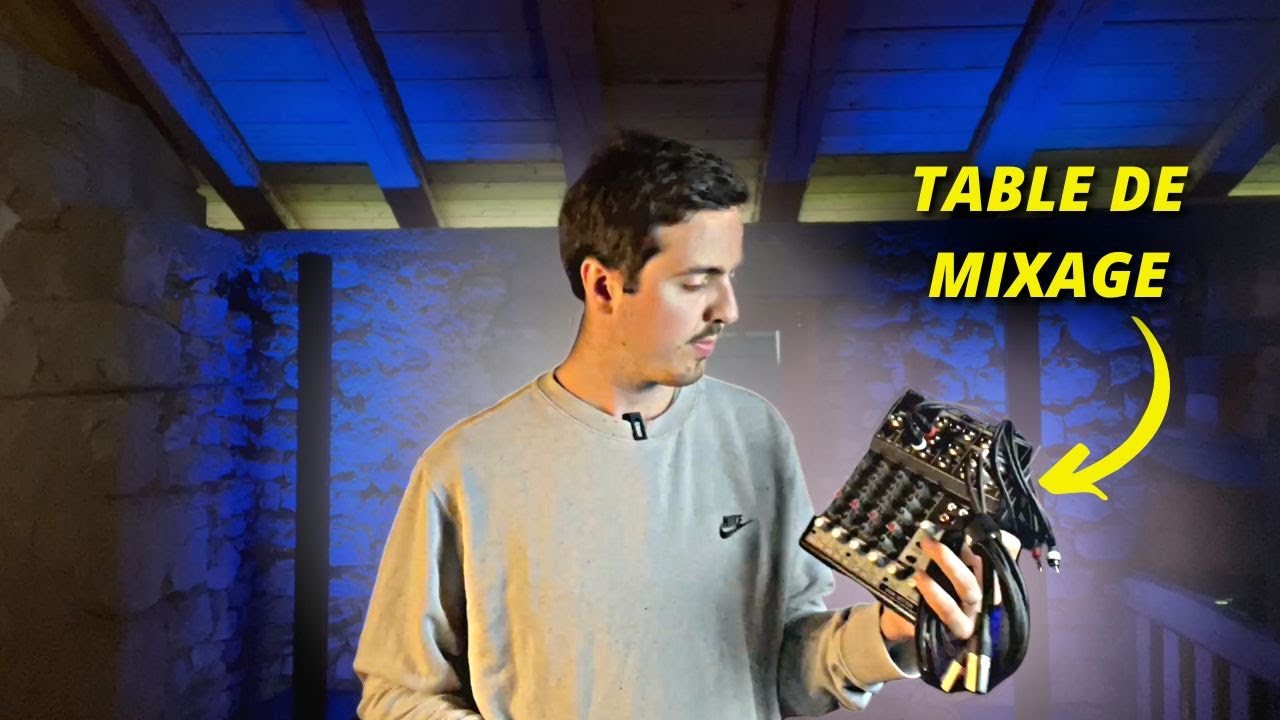 Brancher une table de mixage &agrave; une sono