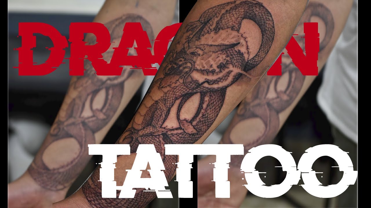 DRAGON TATTOO | TIME LAPSE | 1 sesión