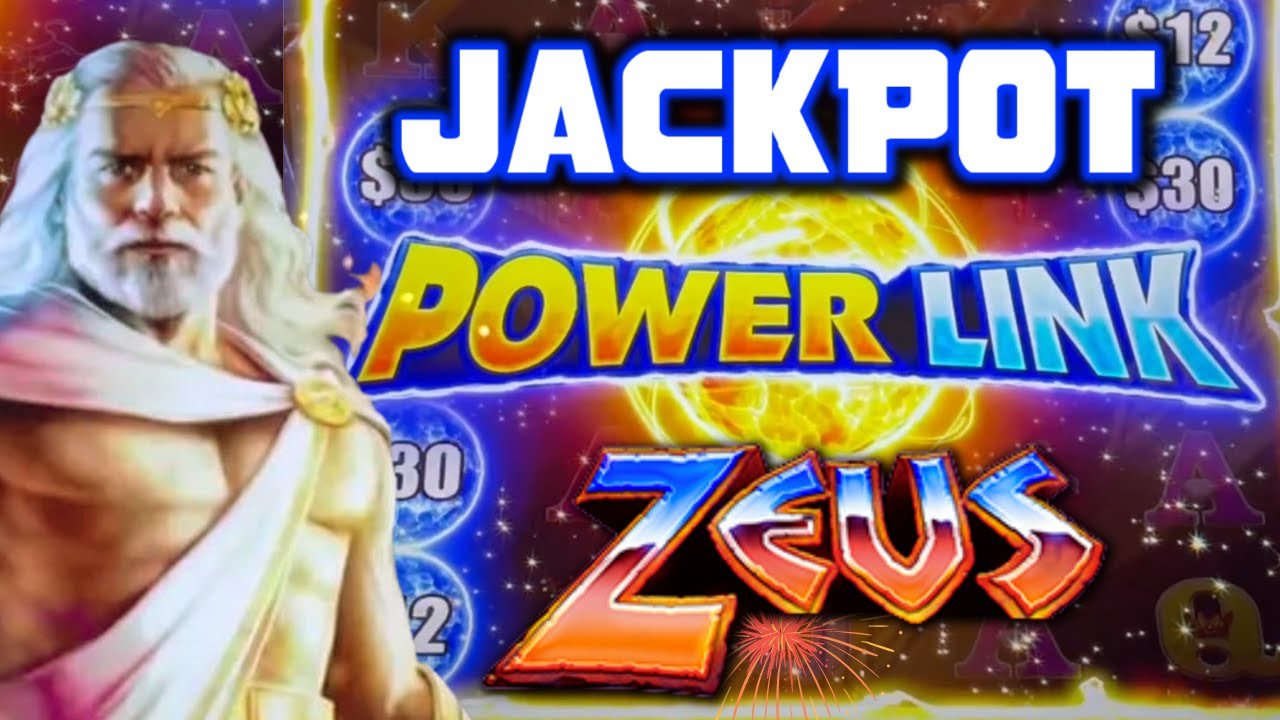 ⚡️JACKPOT on ZEUS POWERLINK SLOT MACHINE! HIGH LIMIT LIVE SLOT PLAY AT THE CASINO