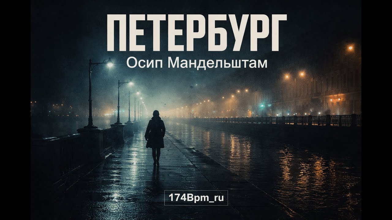 Петербург. Осип Мандельштам | spoken version | 174Bpm_ru