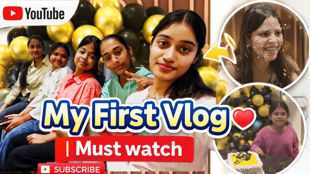 MY FIRST VLOG ❤️ | Gunjan's Hub 🌷