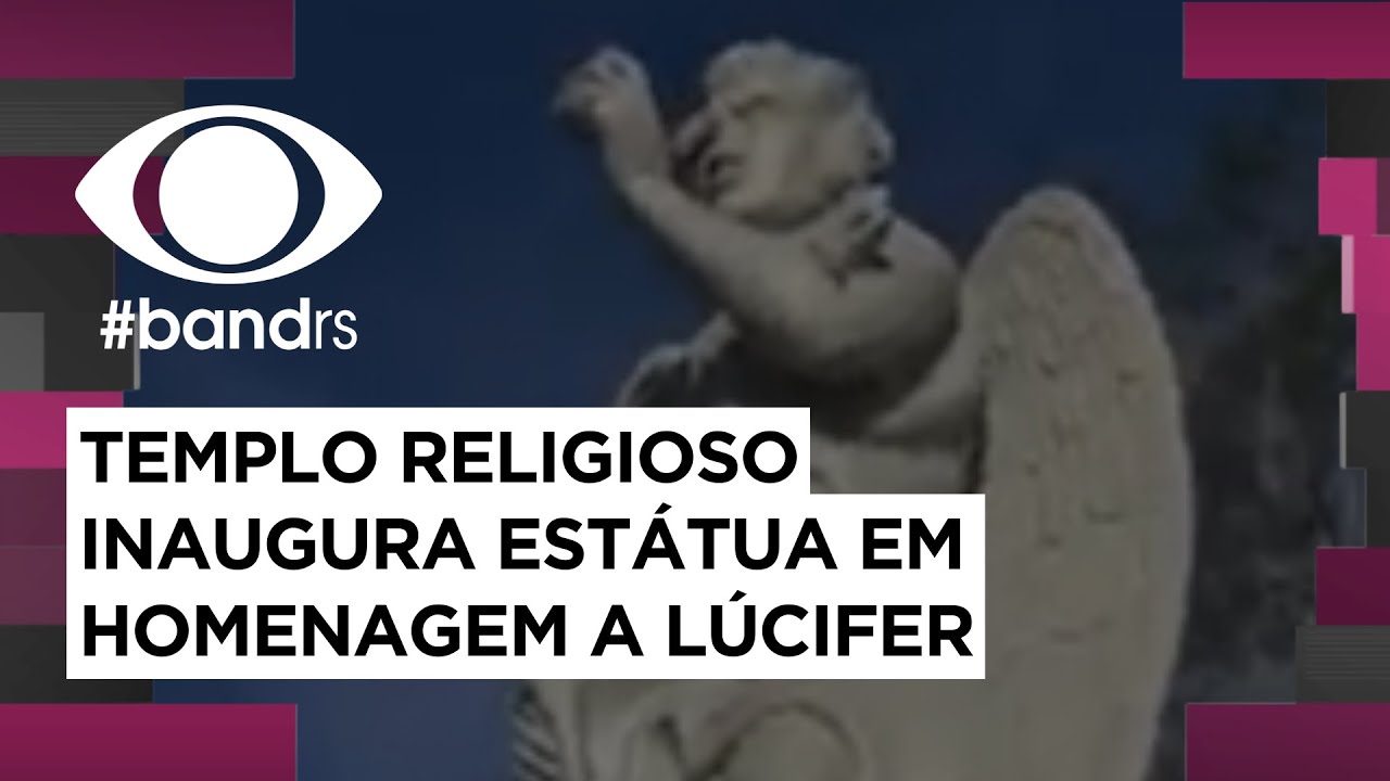 POLÊMICA! Templo religioso inaugura estátua em homenagem a Lúcifer