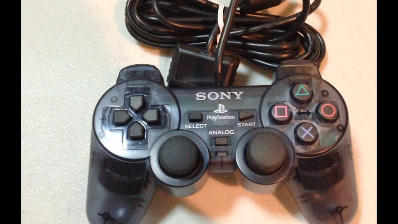 Review จอย Sony PS2 แท้แบบใส