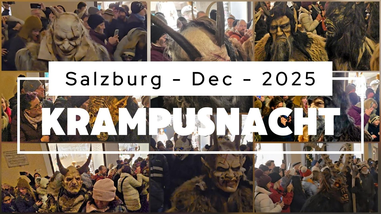 Horn to be Wild 👹⛰️: Un-bell-ievabl! 🔔 Christmas Tradition! #krampus #salzburg #christmastraditions