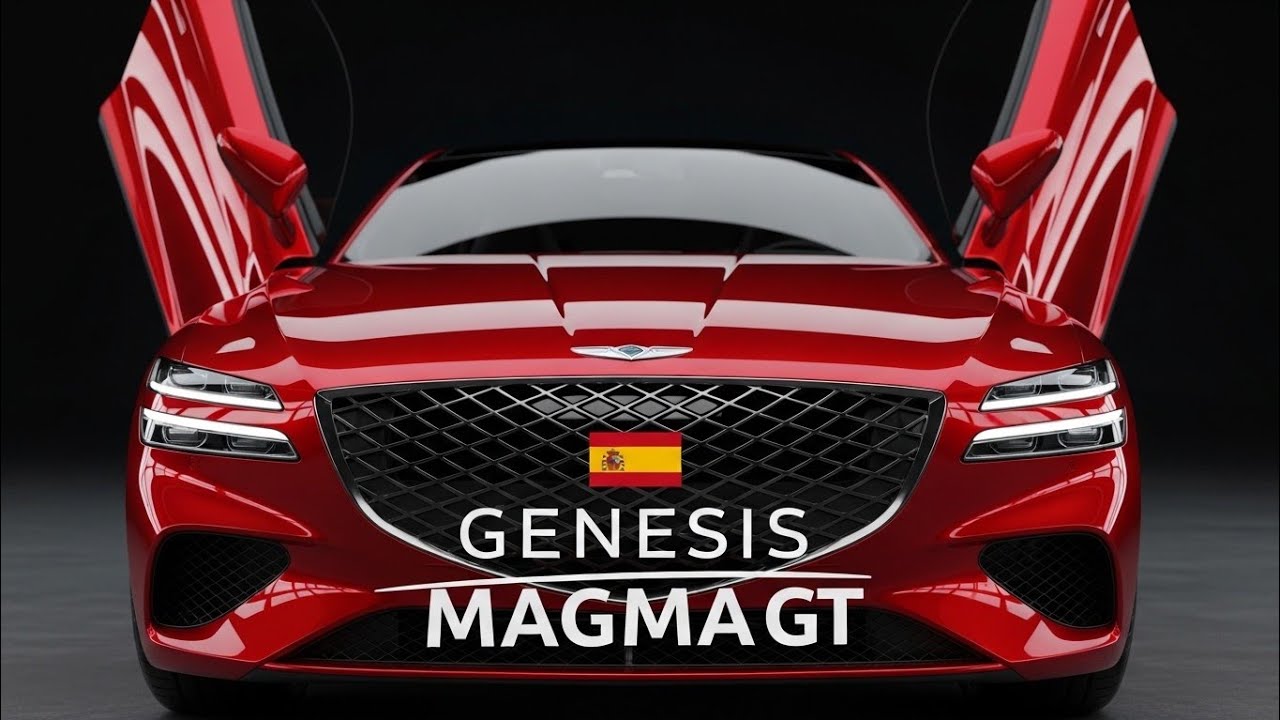 Genesis Magma GT 2028 – Elegancia, Potencia y Tecnología del Futuro#spain#automobile#cars