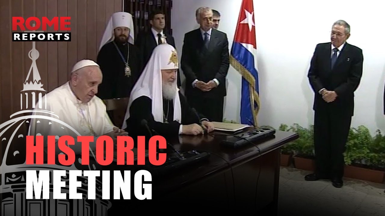 10 years AGO: the MEETING BETWEEN Pope FRANCIS and Patriarch of Russia, Kirill