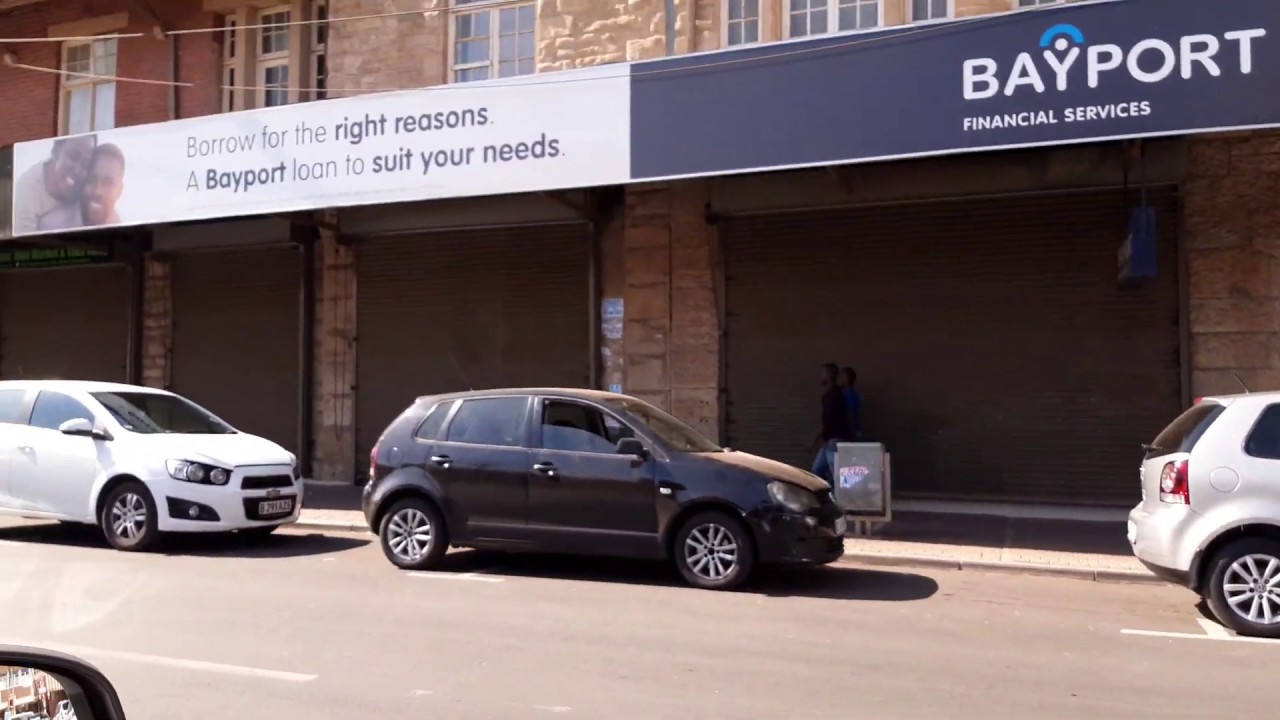 Germiston CBD - RIOT Looting Xenophobia Today. Was That Gunshots?