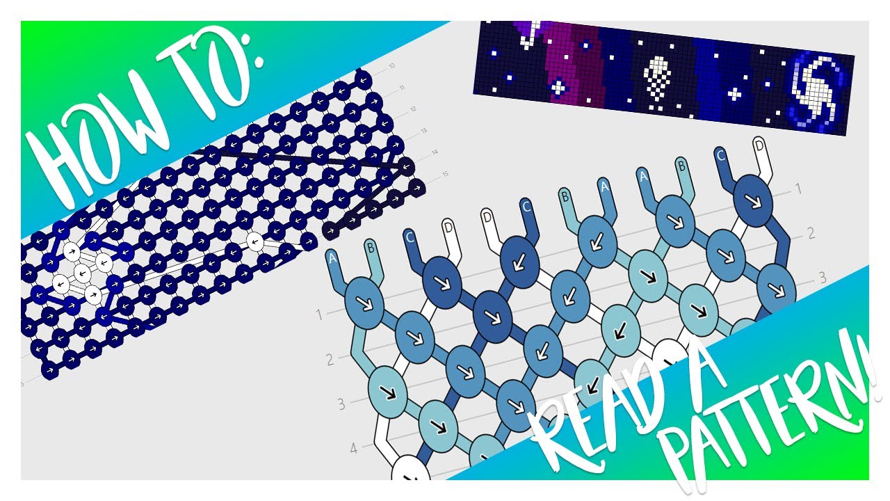 How To: Read and Tie Bracelet Patterns