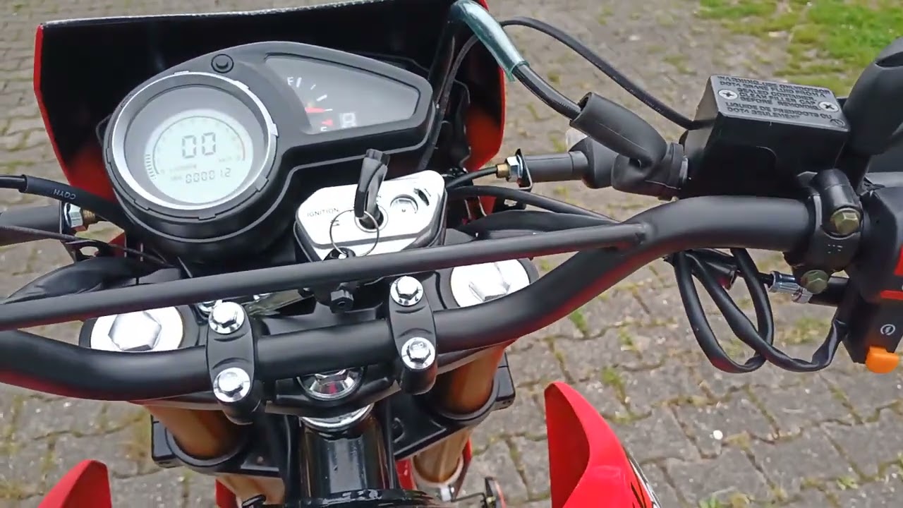 Romet CRS 250ccm rot RUNDUM