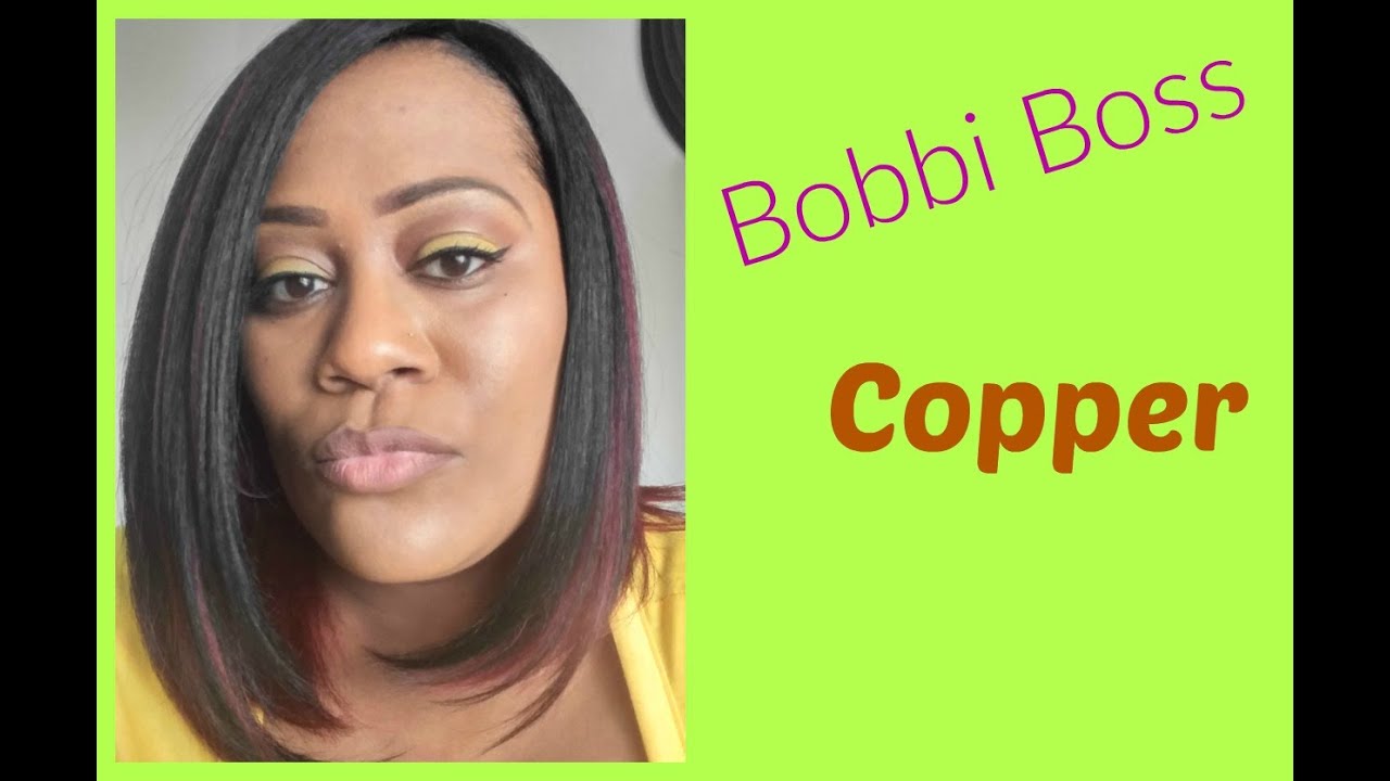 Infamous Bobbi Boss Copper Wig