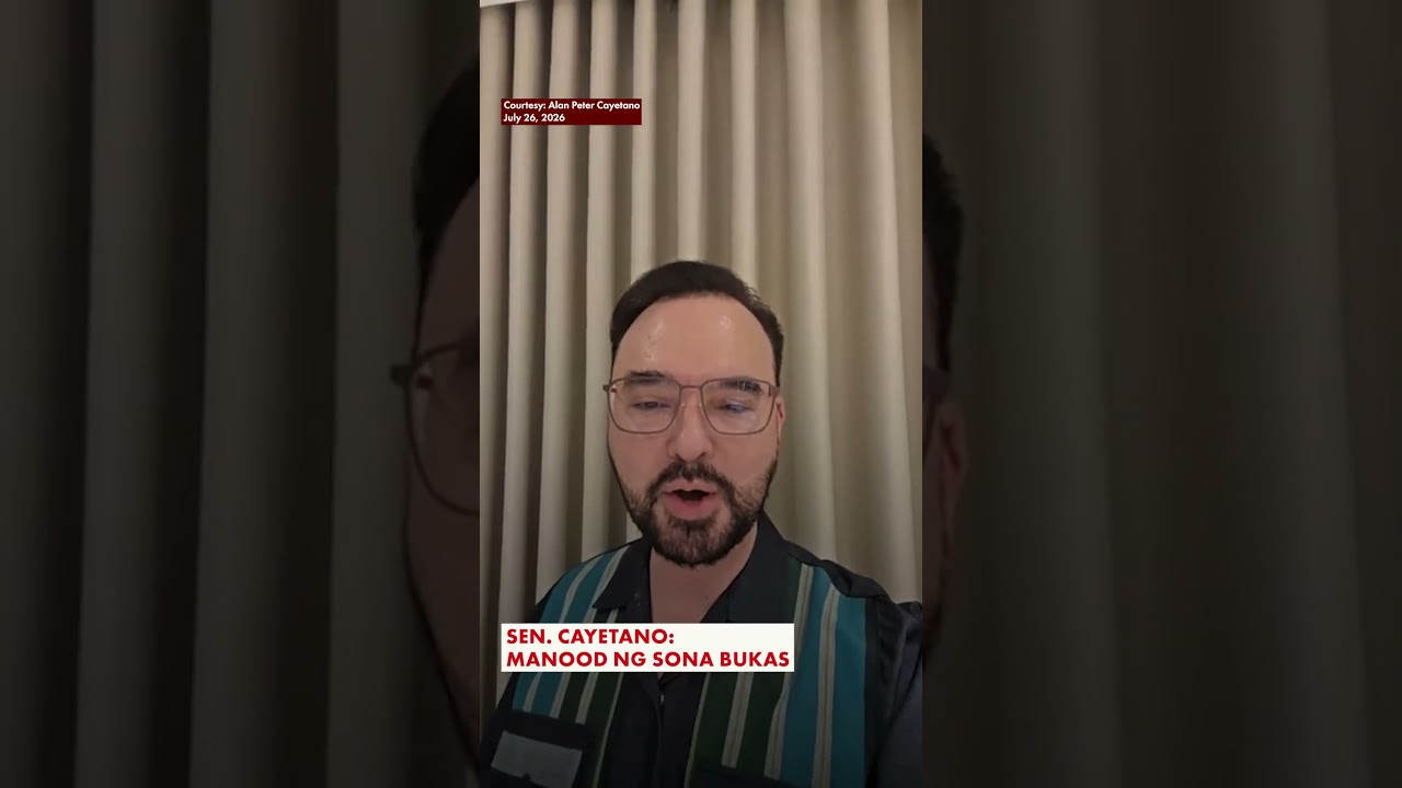 Sen. Cayetano: Manood ng SONA, pro or anti-Marcos man