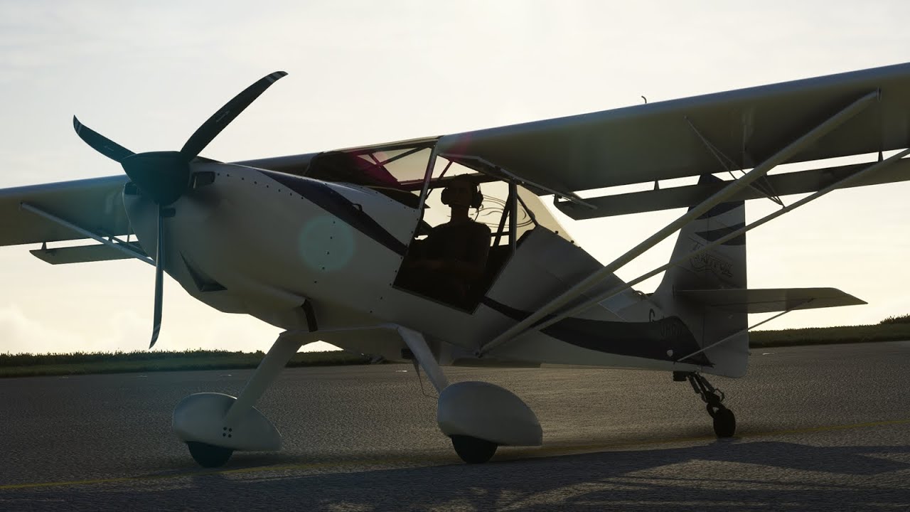 A first look at Alderney and the Kitfox Speedster in Microsoft Flight Simulator