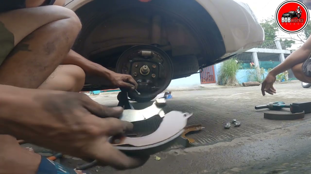 How To Replace Brake Shoe Mitsubishi Xpander #BrakeshoeAndBrakepad