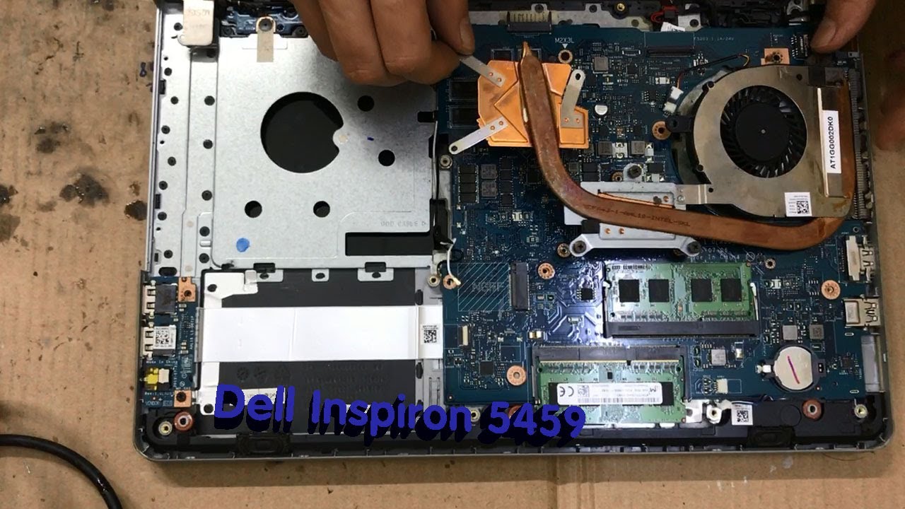 Dell Inspiron 5459 Disassembly and fan cleaning Laptop repair