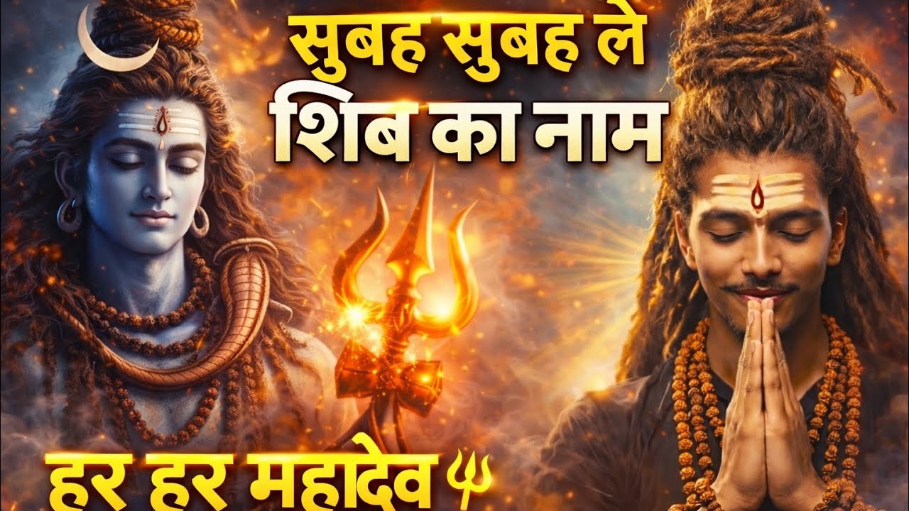 सुबह सुबह ले शिव का नाम | Powerful Shiv Bhajan 2026 | हर हर महादेव | Morning Shiv Bhajan