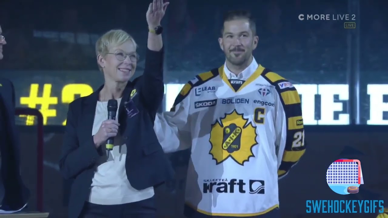 21 Jimmie Ericssons tröjceremoni