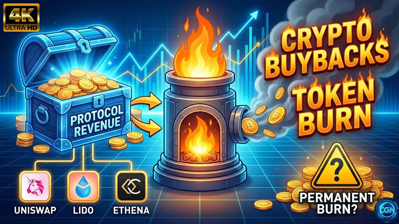 Crypto Buybacks vs. Token Burns: How Revenue Fuels Price (UNI, LDO, ARB)