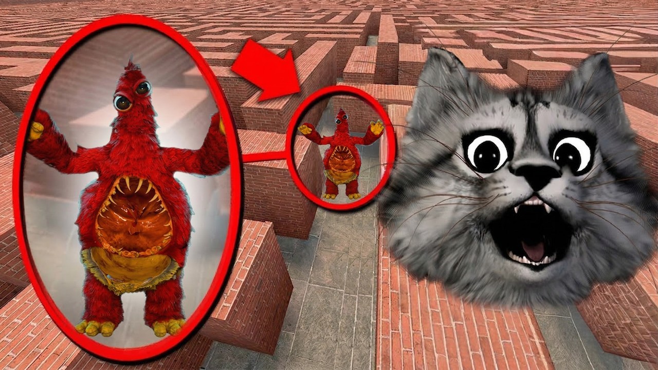 Chum Chompkins LABİRENTTE PEŞİMDE | Garry's Mod